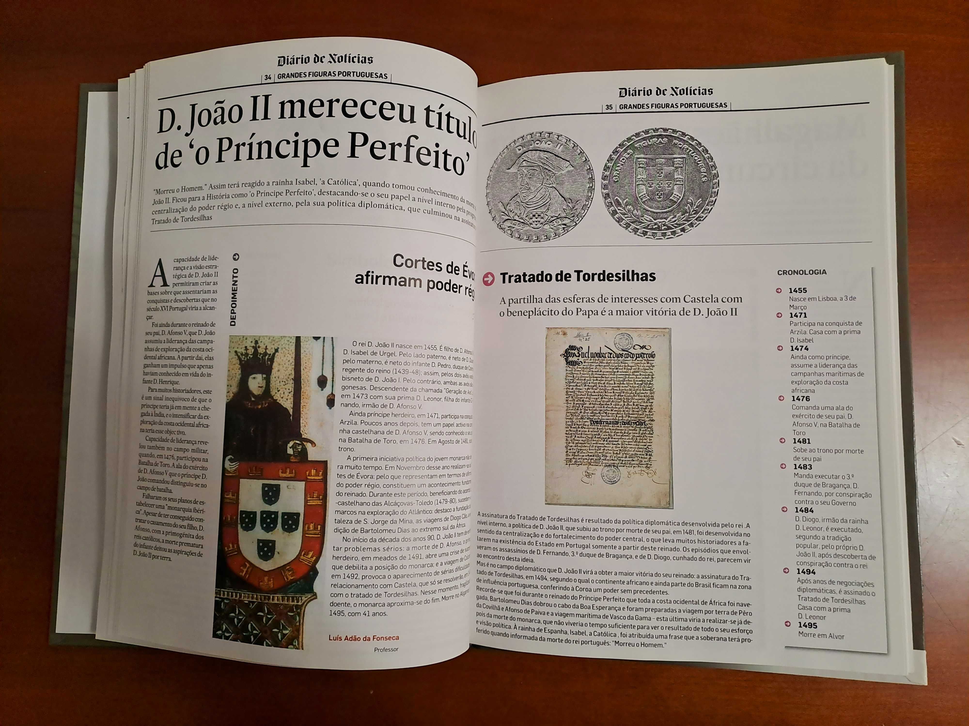 Grandes Figuras Portuguesas - Diário de Notícias (Livro + medalhas)