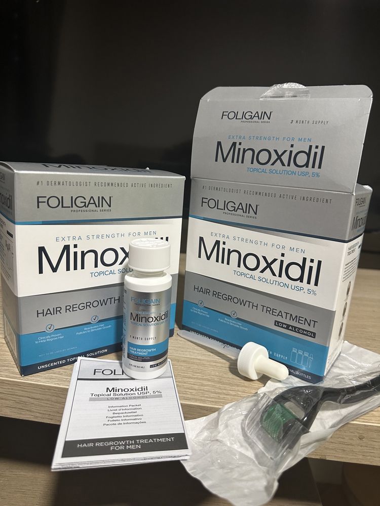 Minoxidil versão sem Álcool