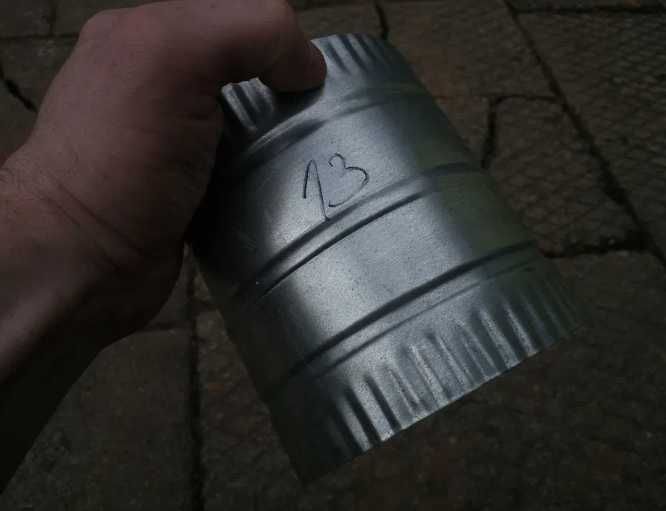 Złączka łącznik do rur spalinowych kominowych fi 125mm