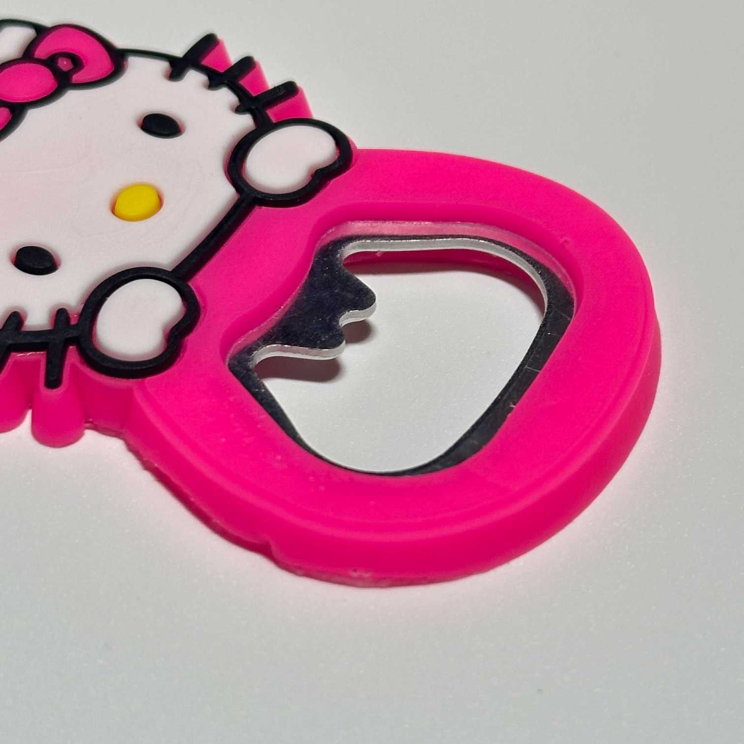 Otwieracz do Kapsli Hello Kitty Kot Butelki Narzędzie Różowy