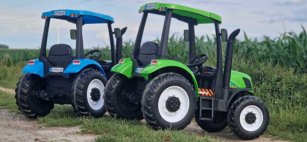 Traktorek na akumulator 24V dla dzieci NEW HOLLAND T7 A011