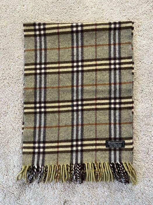 Cachecol Burberry 100% lã