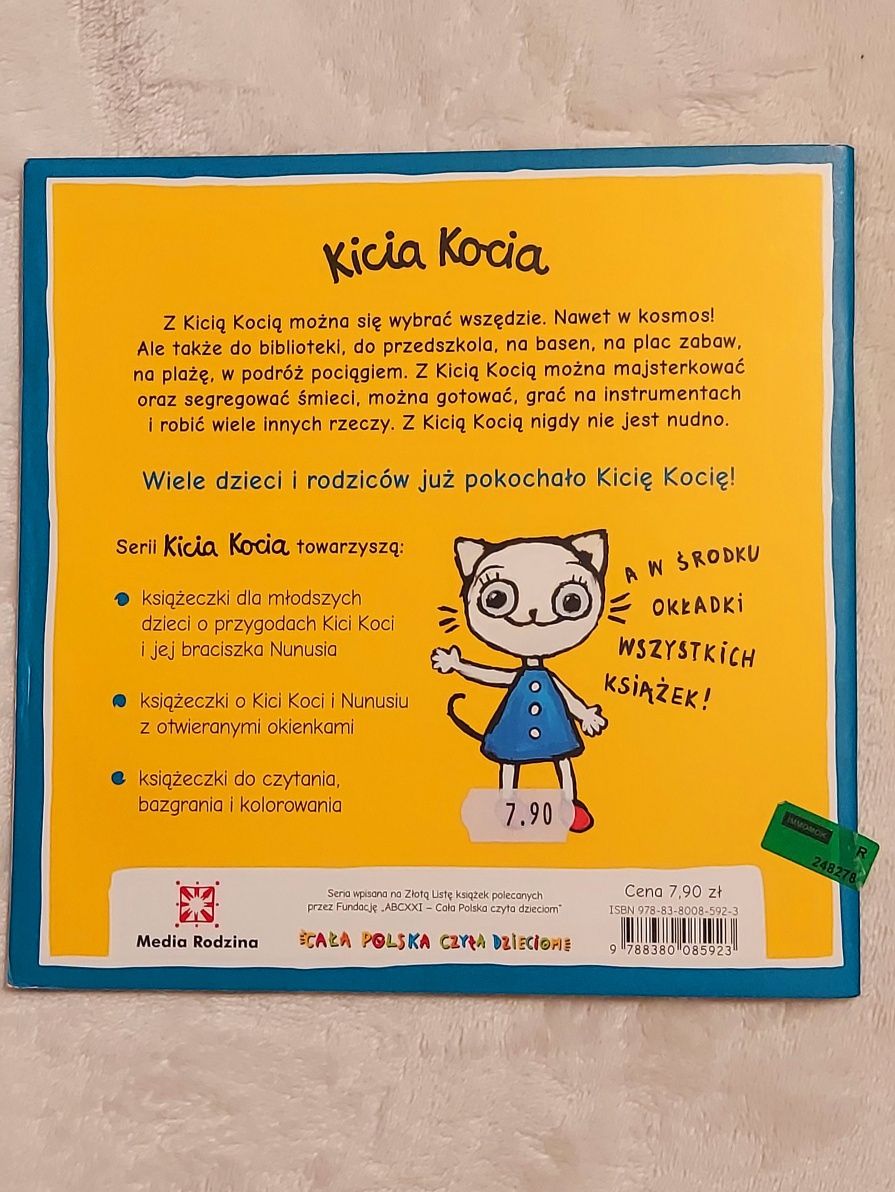 Książeczka Kicia Kocia Gotuje książka dla dzieci #KupMiChceTo zabawki