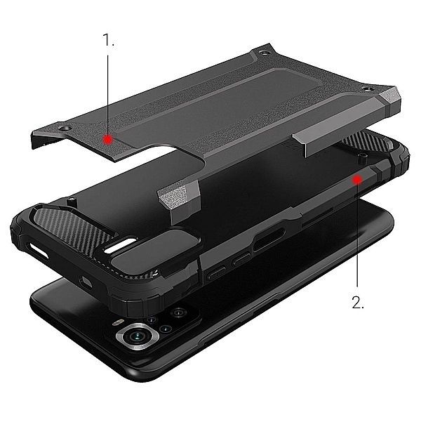Hybrid Armor pancerne hybrydowe etui pokrowiec Xiaomi Poco M4 Pro 5g c