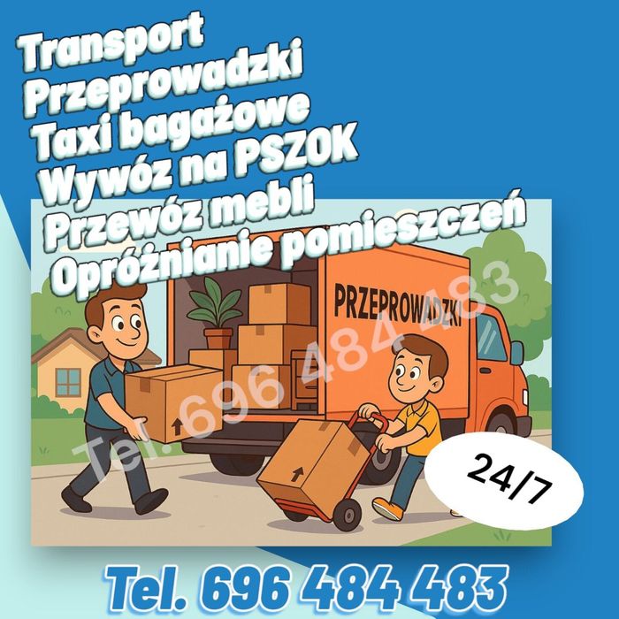 Tani Transport Przeprowadzki 24/7