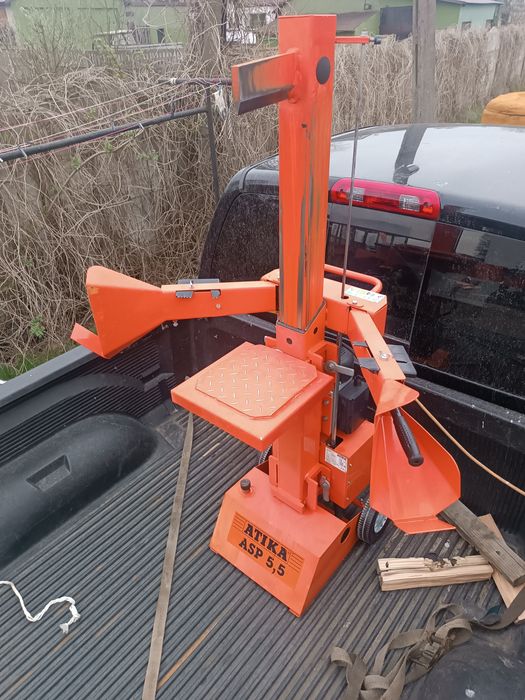 Łupak do drewna łuparka rębak hydrauliczny atika nacisk 9.5tony.