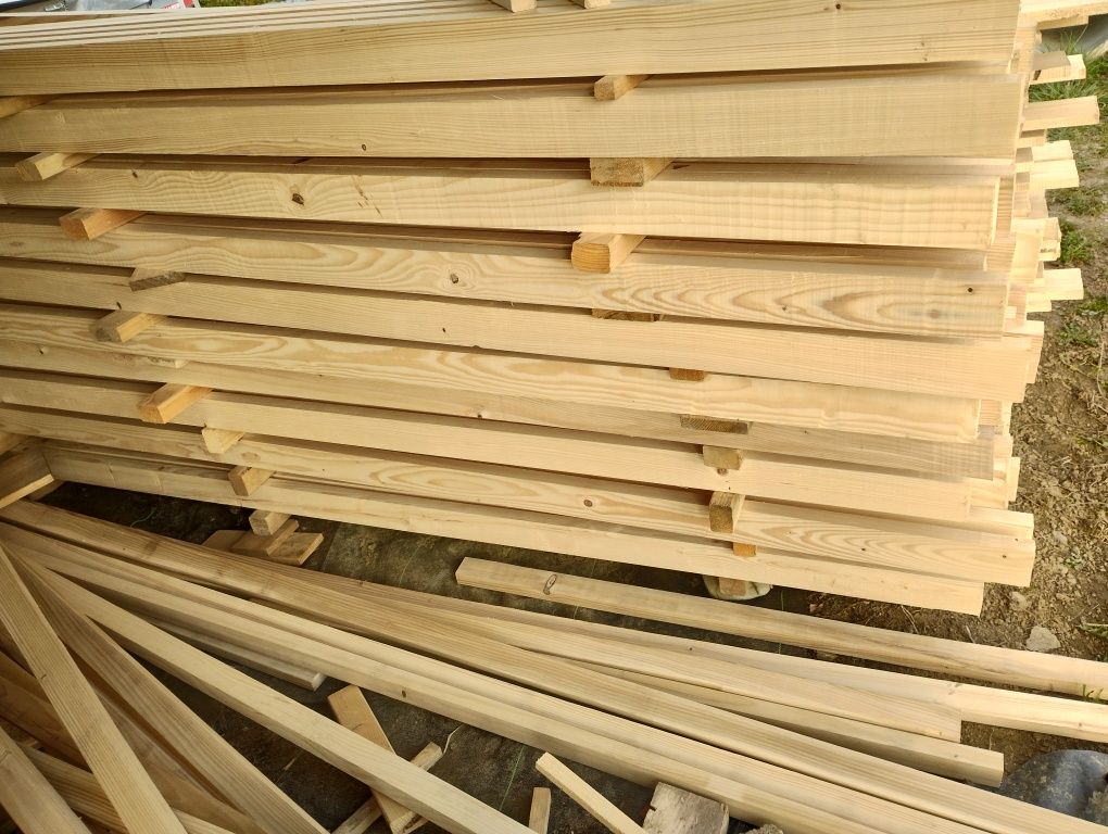 Kantówki drewniane strugane
