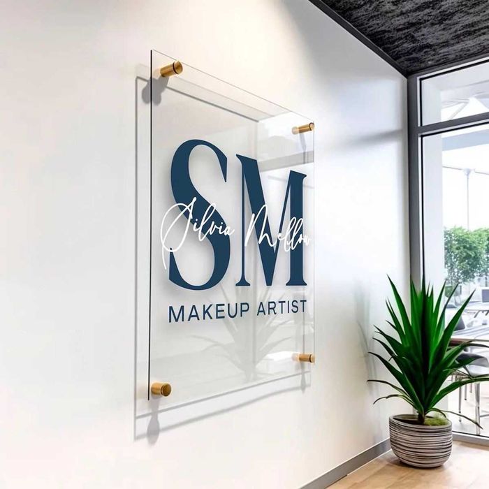 Вивіски з акрилу, вывеска акриловая для магазина, салонов, офиса