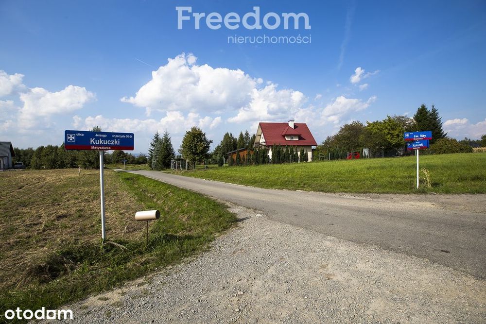 Działka budowlana 13,92 ar Rzeszów, Matysówka