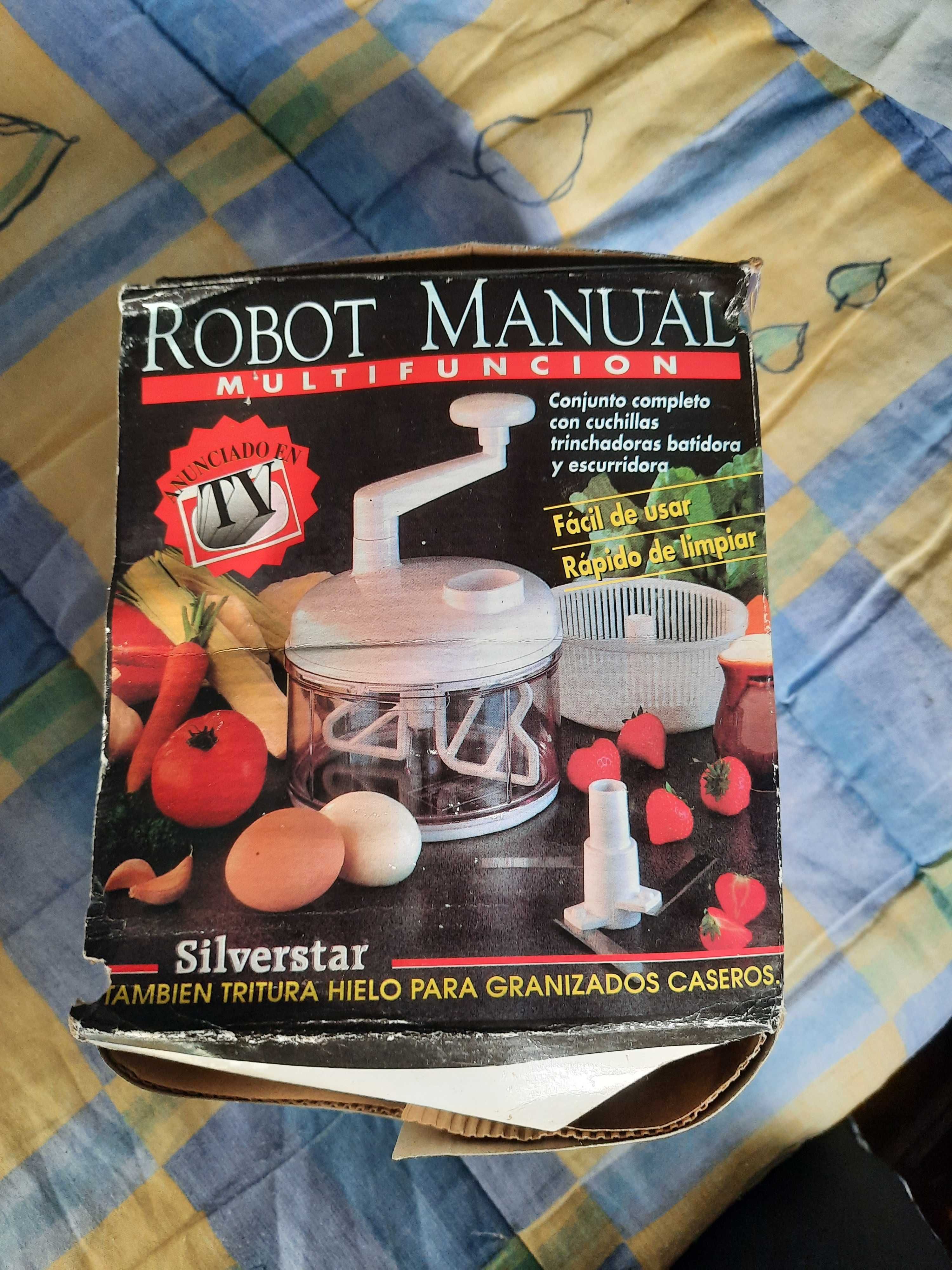 Robot manual escurredora/batedeira