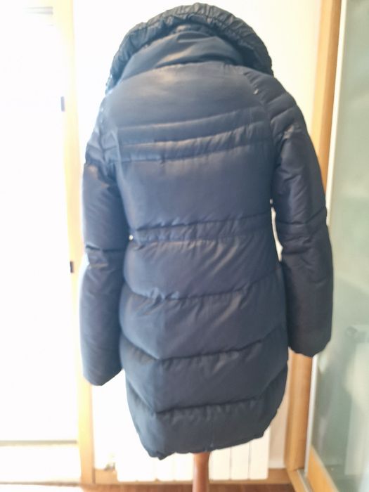 Kispo de penas  da zara azul marinho