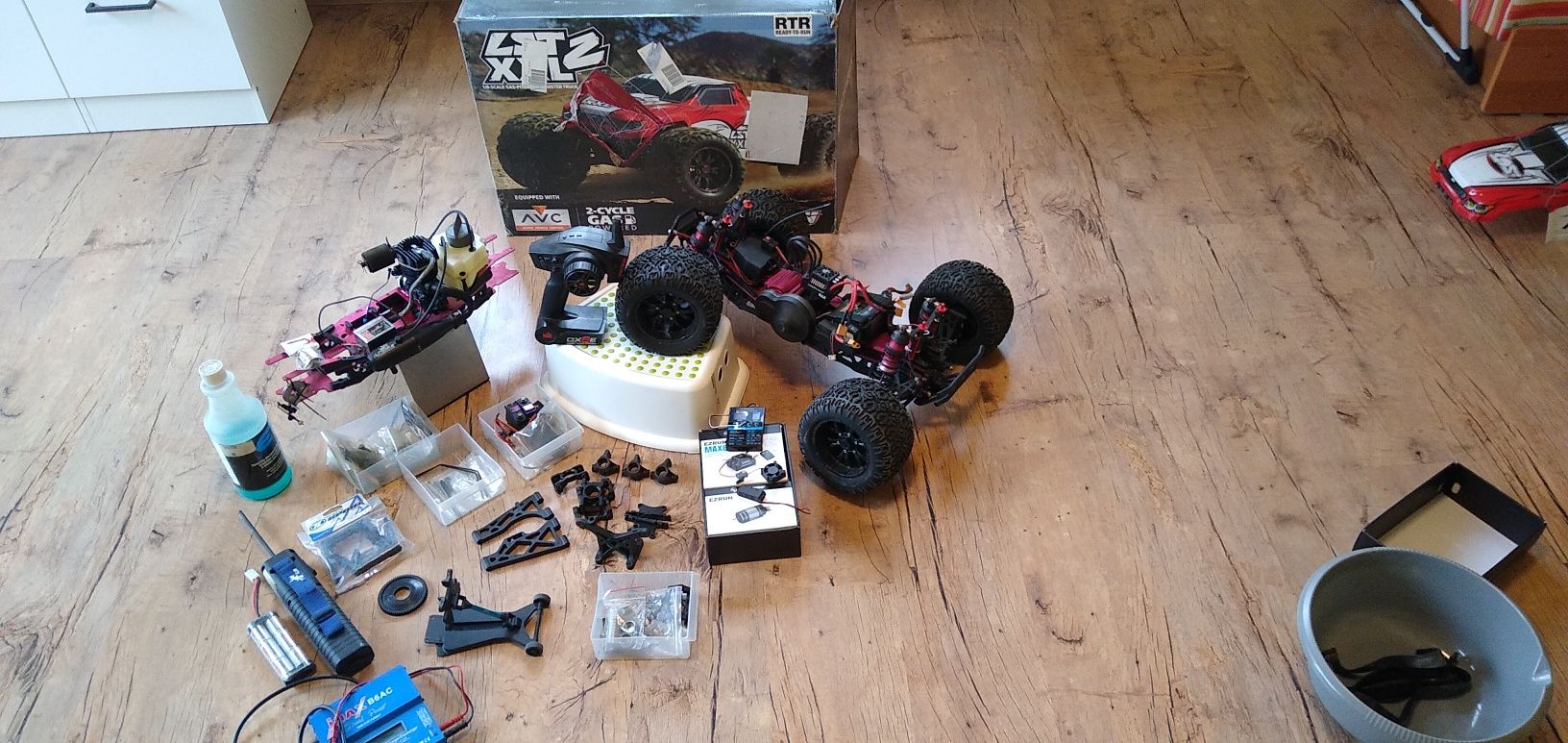 Losi XXL 2 1/8 4x4 6s zamiana