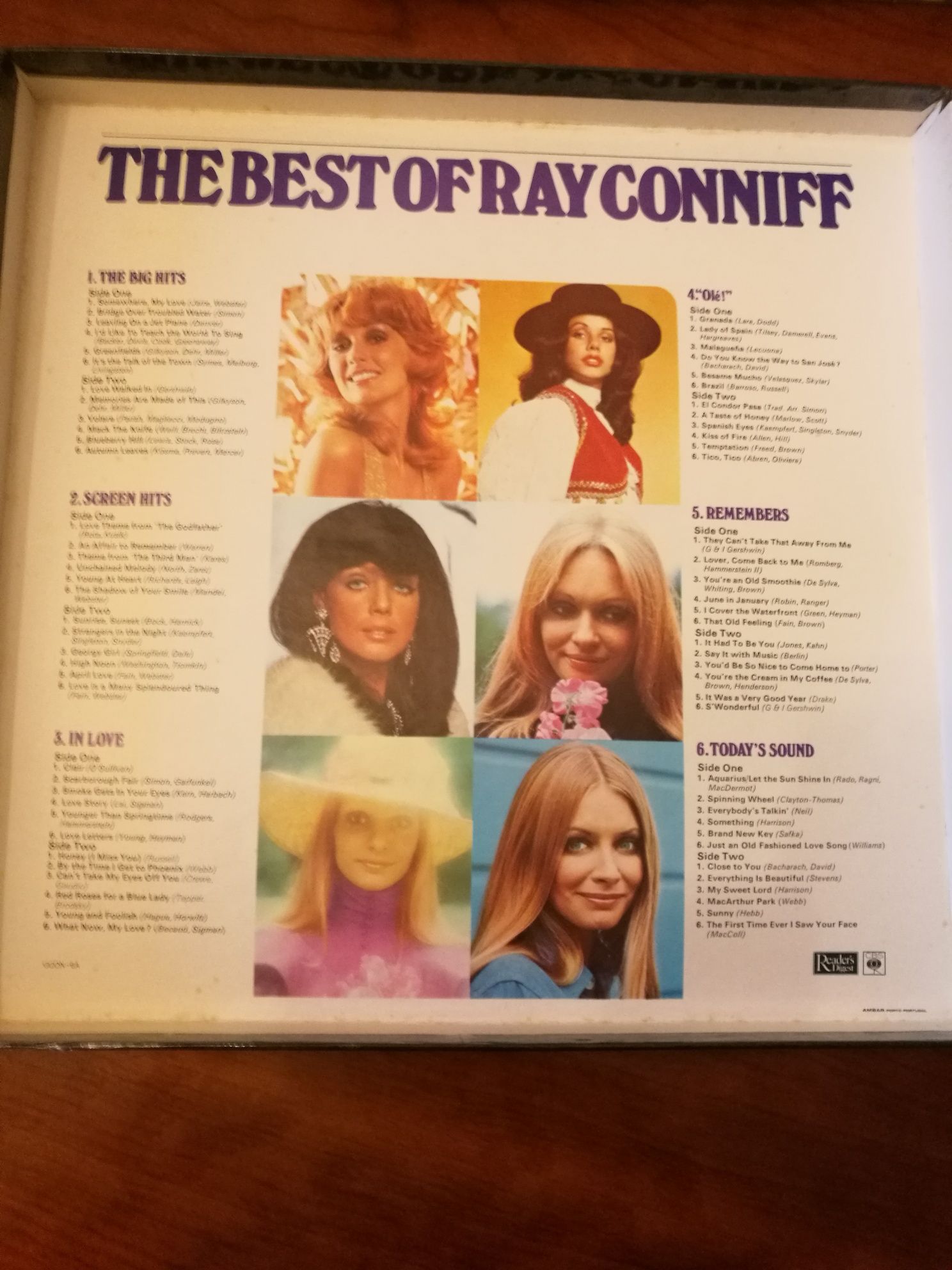 LP - The best of Ray Conniff (caixa)