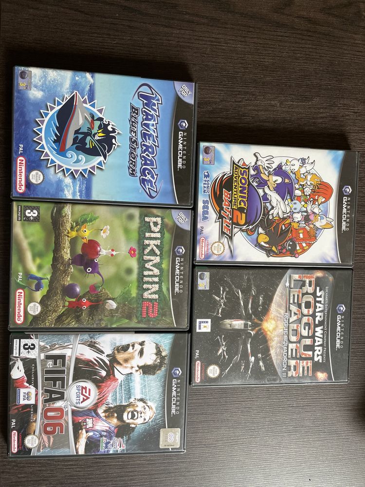 Vendo jogos GameCube