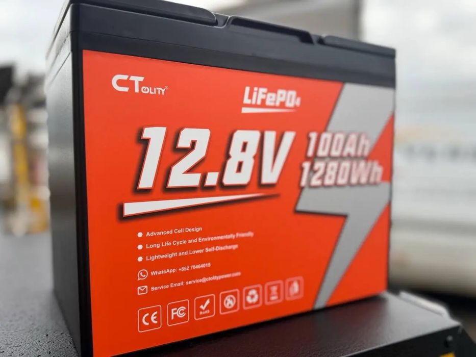 Акумулятор LiFePO4 100A 12,8V CT100