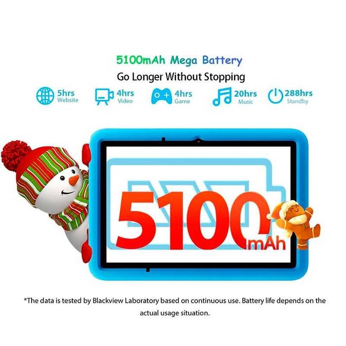 Tablet Blackview Tab A6 Kids 10 4GB/128GB/WiFi Azul