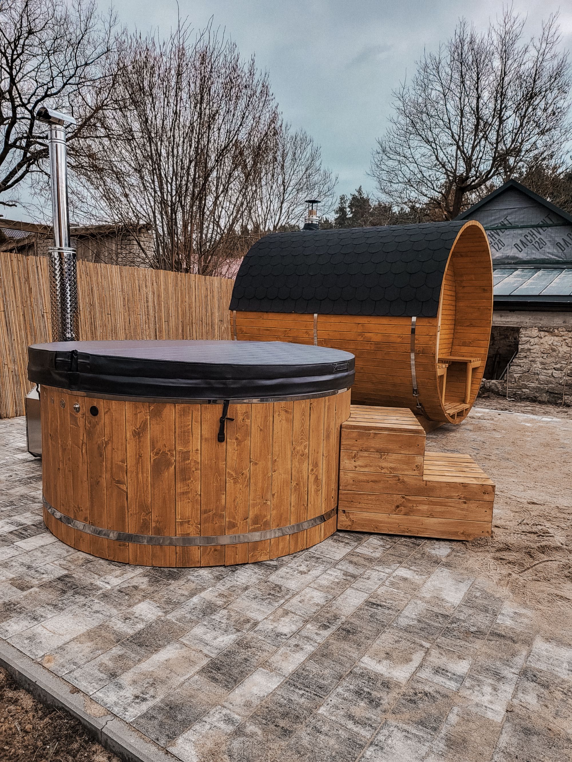 Balia ogrodowa ruska bania JACUZZI | TRANSPORT