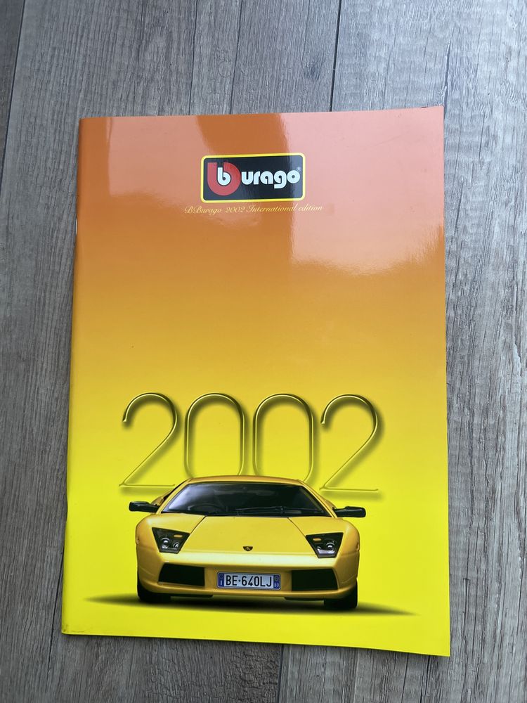 Katalog Bburago Burago 2002