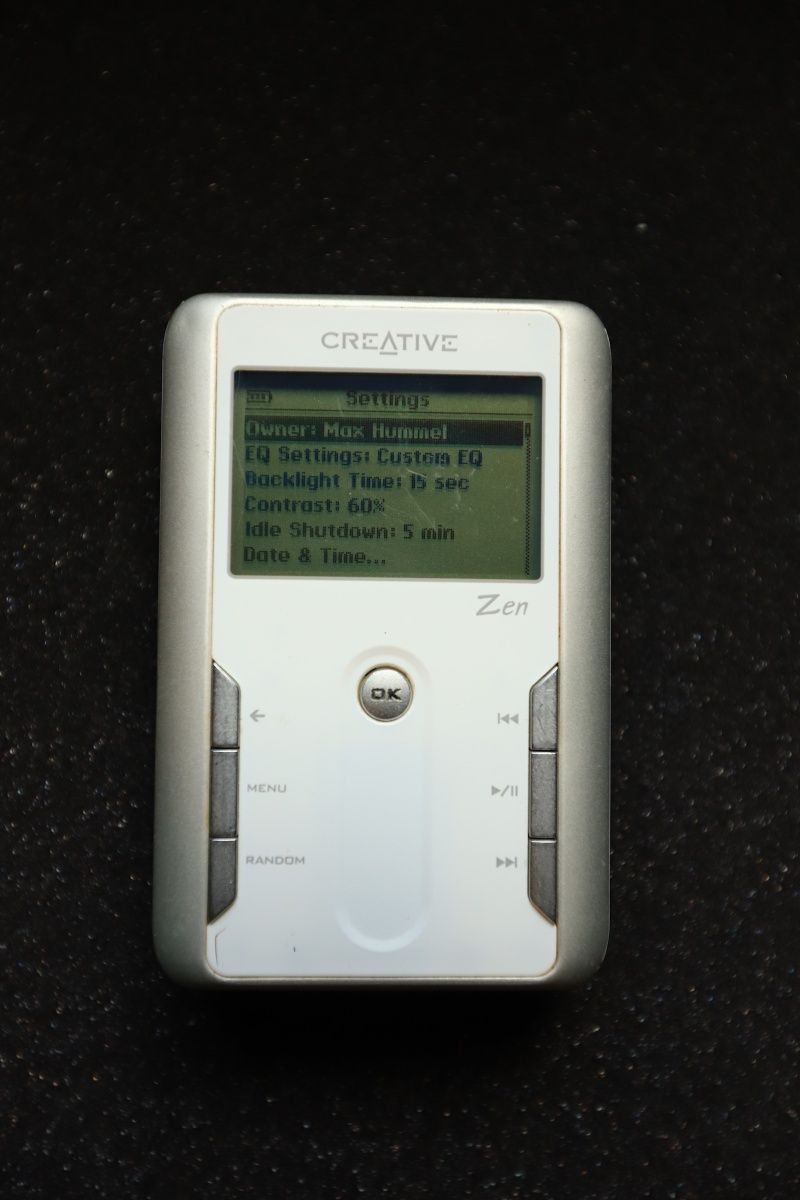 Creative Zen Touch 20GB Odtwarzacz mp3