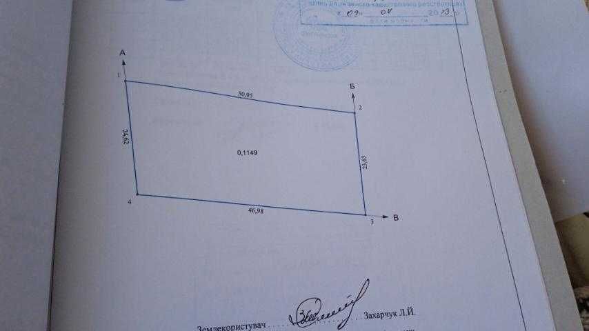 Земельна ділянка в смт.Рожнятів. 11,5 сот.