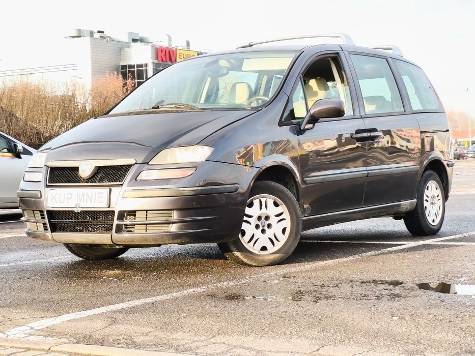 Fiat Ulysse 2.0B // LPG // Skóry // Hak // 7-Osób // Raty // Zamiana /
