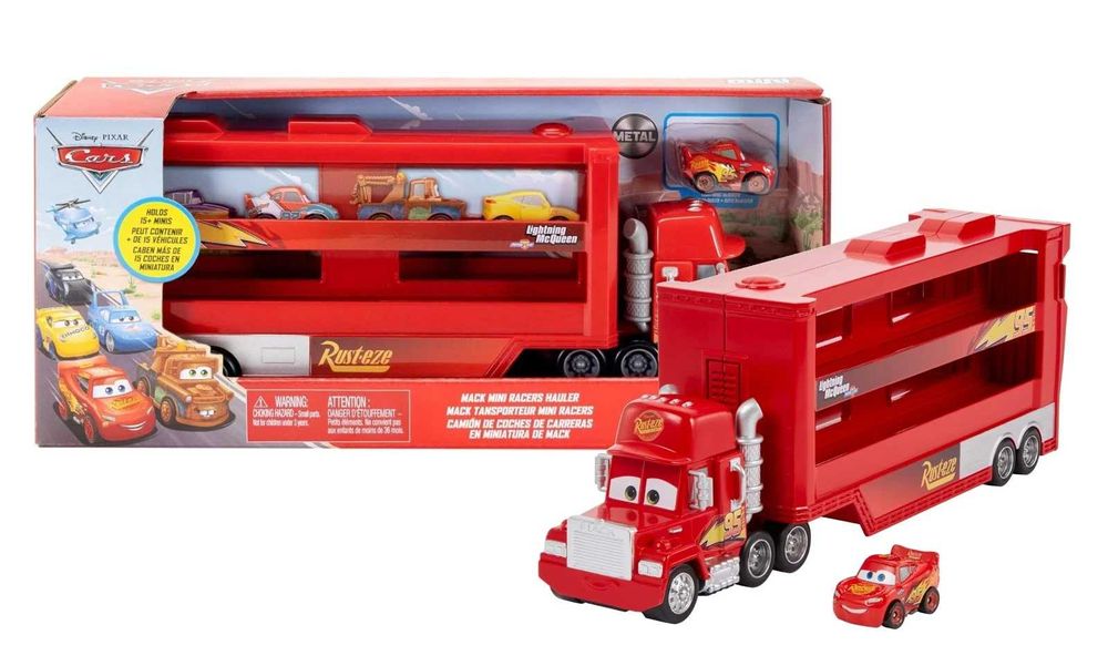 Транспортер автовоз машинка Тачки МакКвін Pixar Cars GNW34