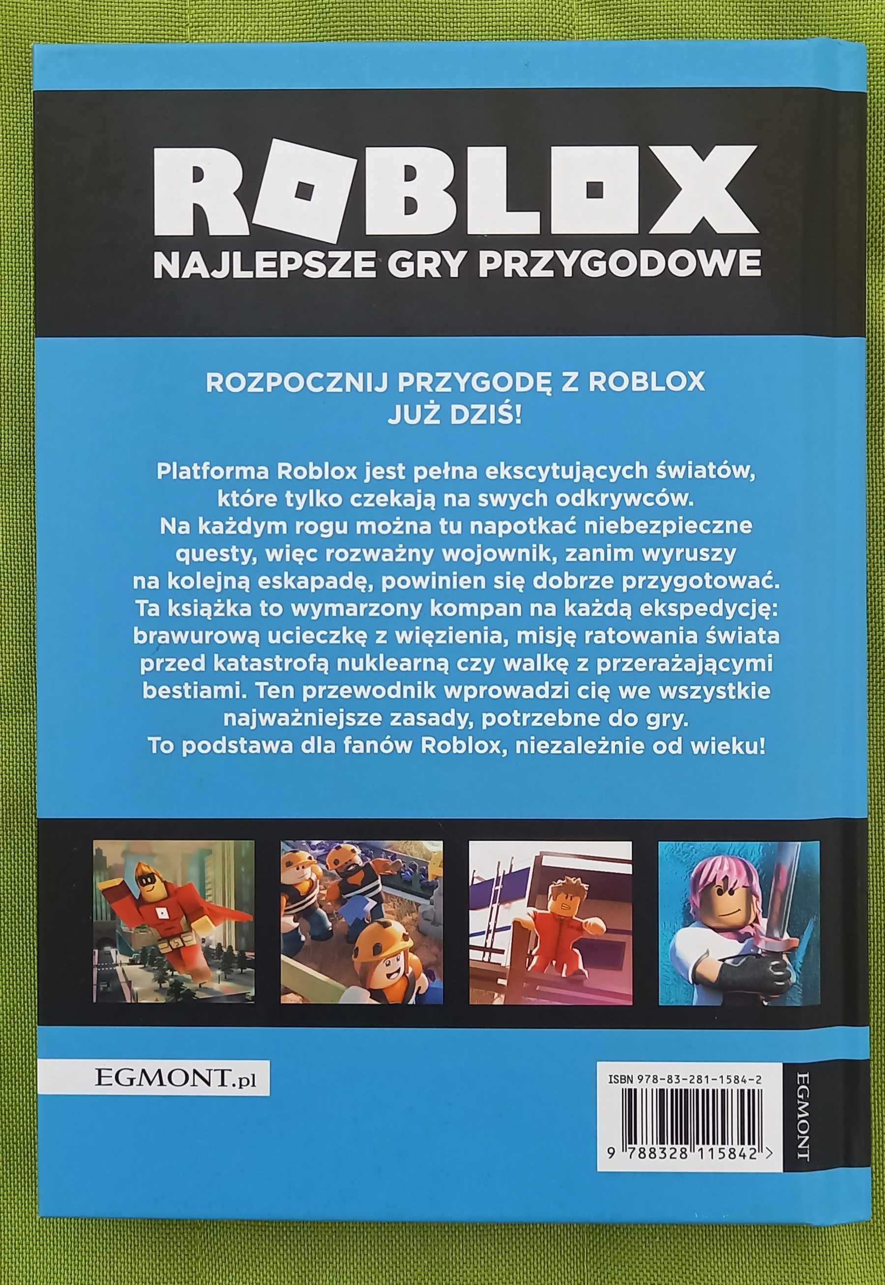 Roblox Najlepsze gry przygodowe książka