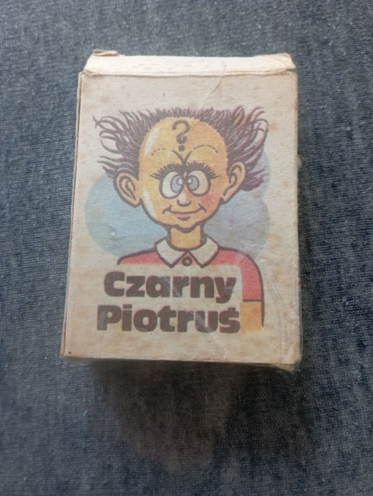Gra czarny Piotruś PRL