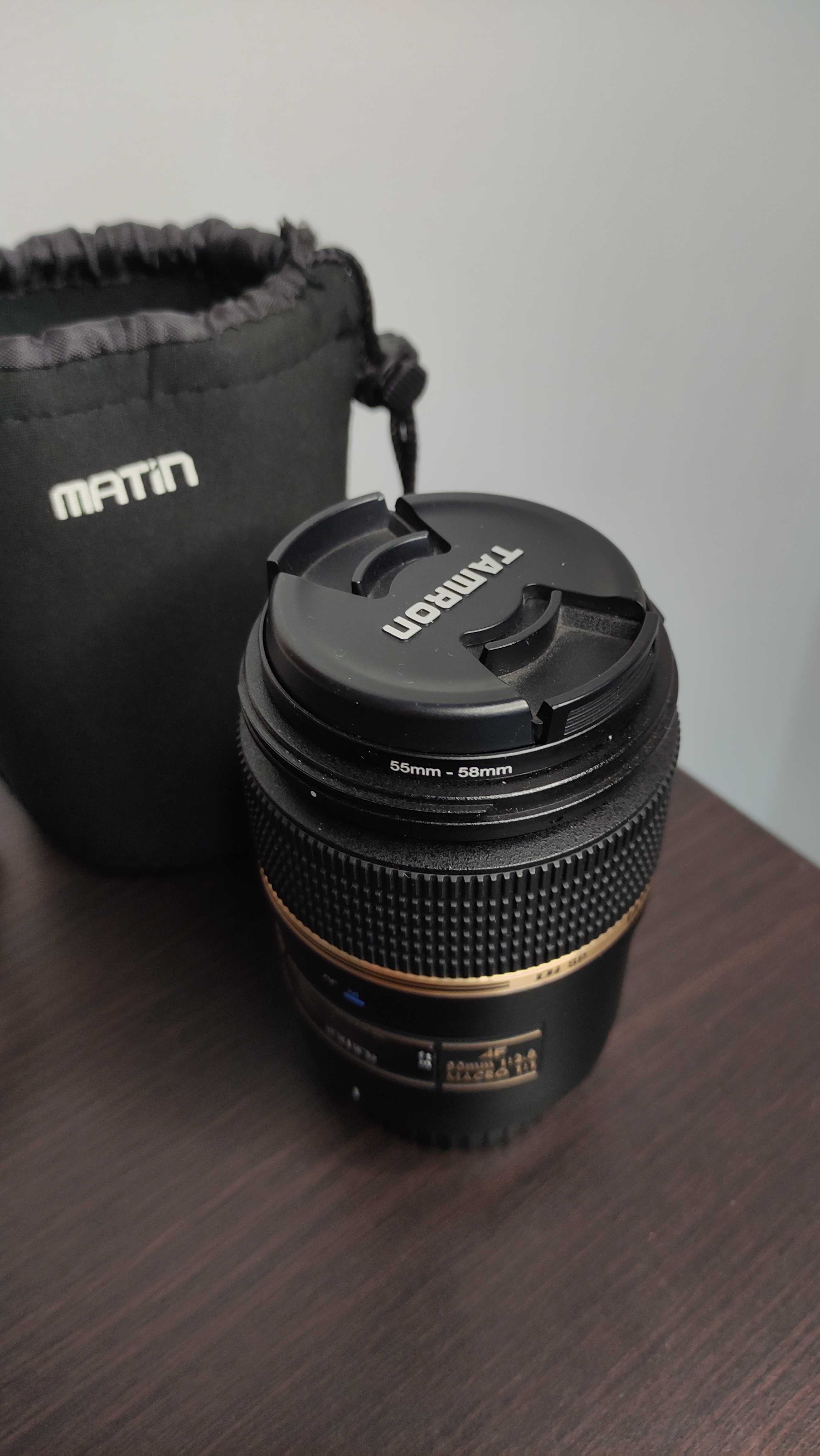 Tamron 90mm Macro 272E Di (Nikon F) + Marumi (+5)