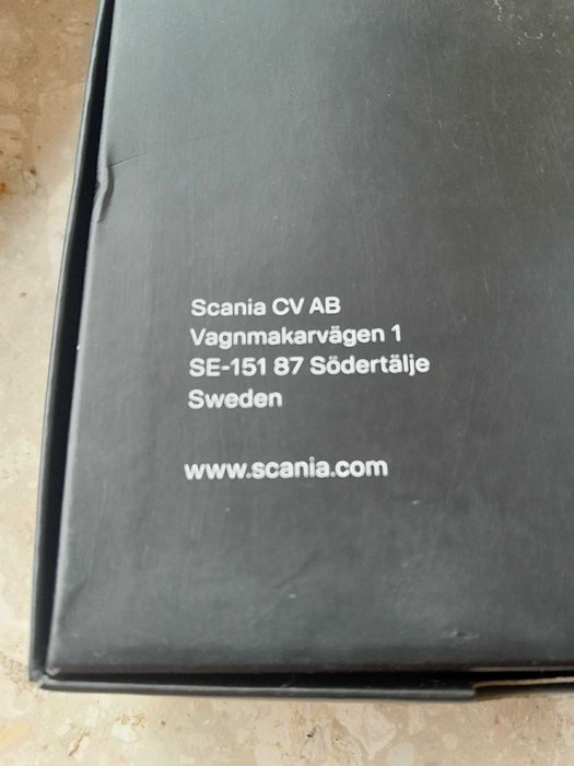 Pasek skórzany scania