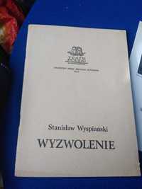 Stary program teatralny Wyspiański wyzwolenie 1982