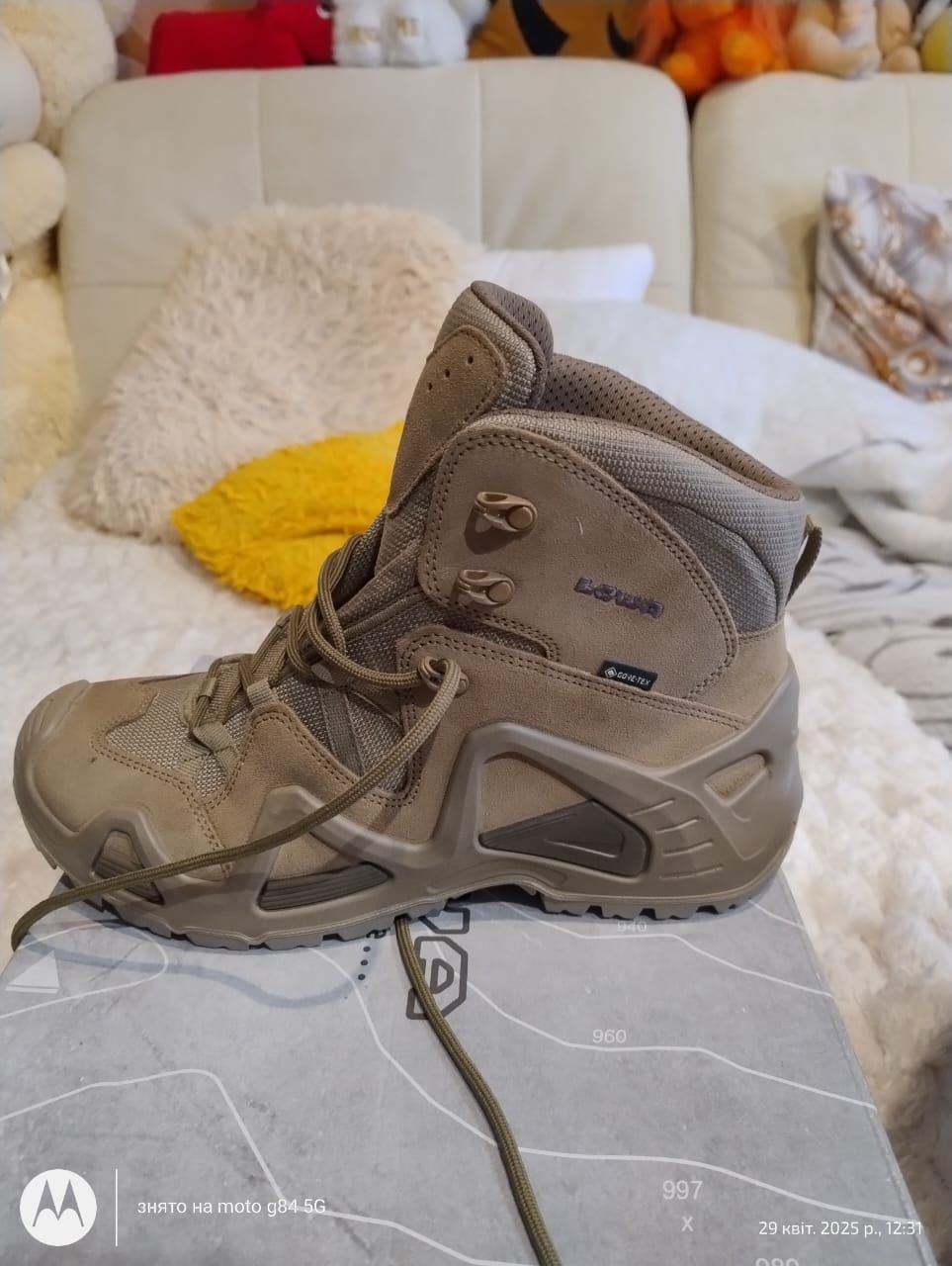 Ботинки "Lowa Zephyr GTX" (Coyote)