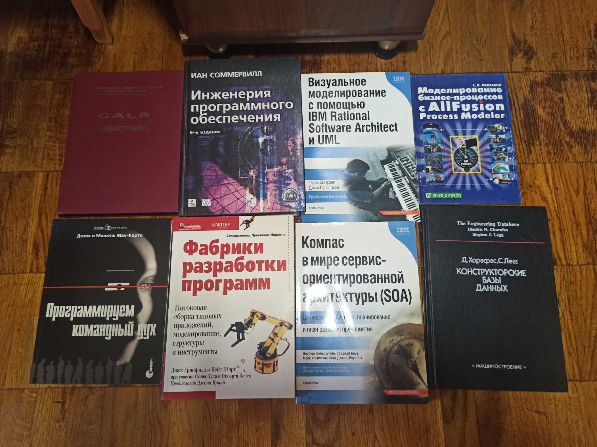 Книги Java, БД, ООП, ERP, техн-и разр-ки (игр), ИИ, MSProj, WinXP/2003