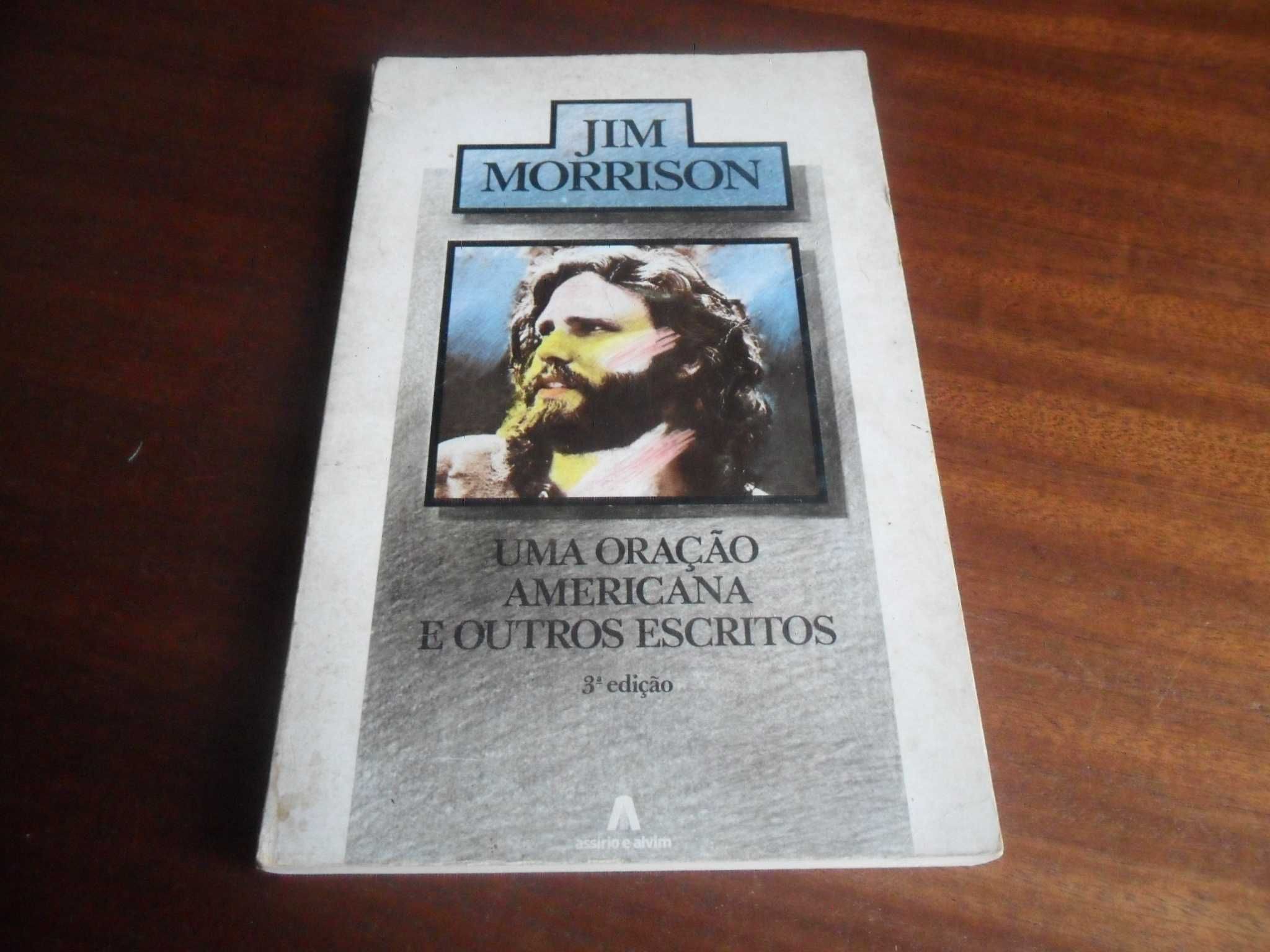 "Uma Oração Americana e Outros Escritos" de Jim Morrison - 3ª Ed. 1983