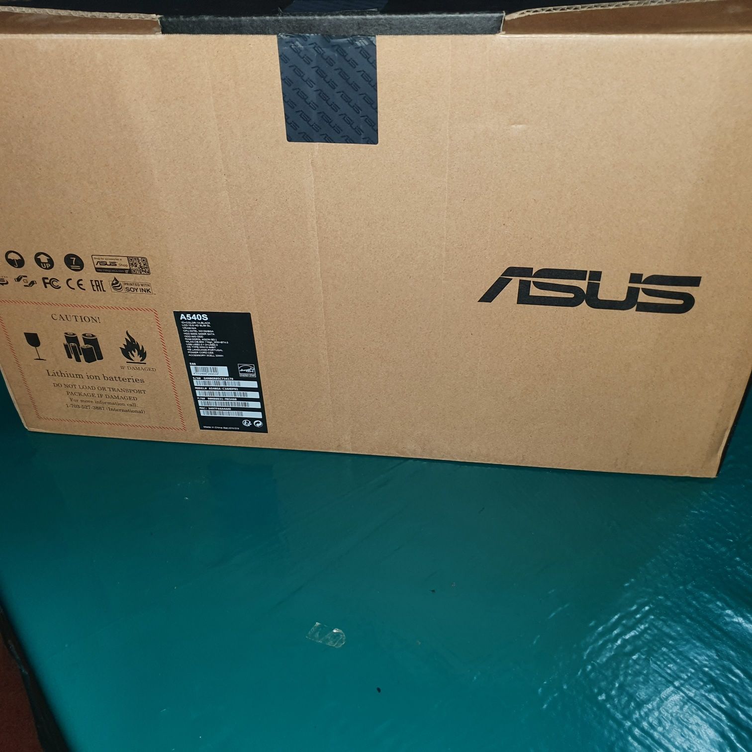 Portátil Asus A540S  Ram 4GB disco SSD 256 GB pc
