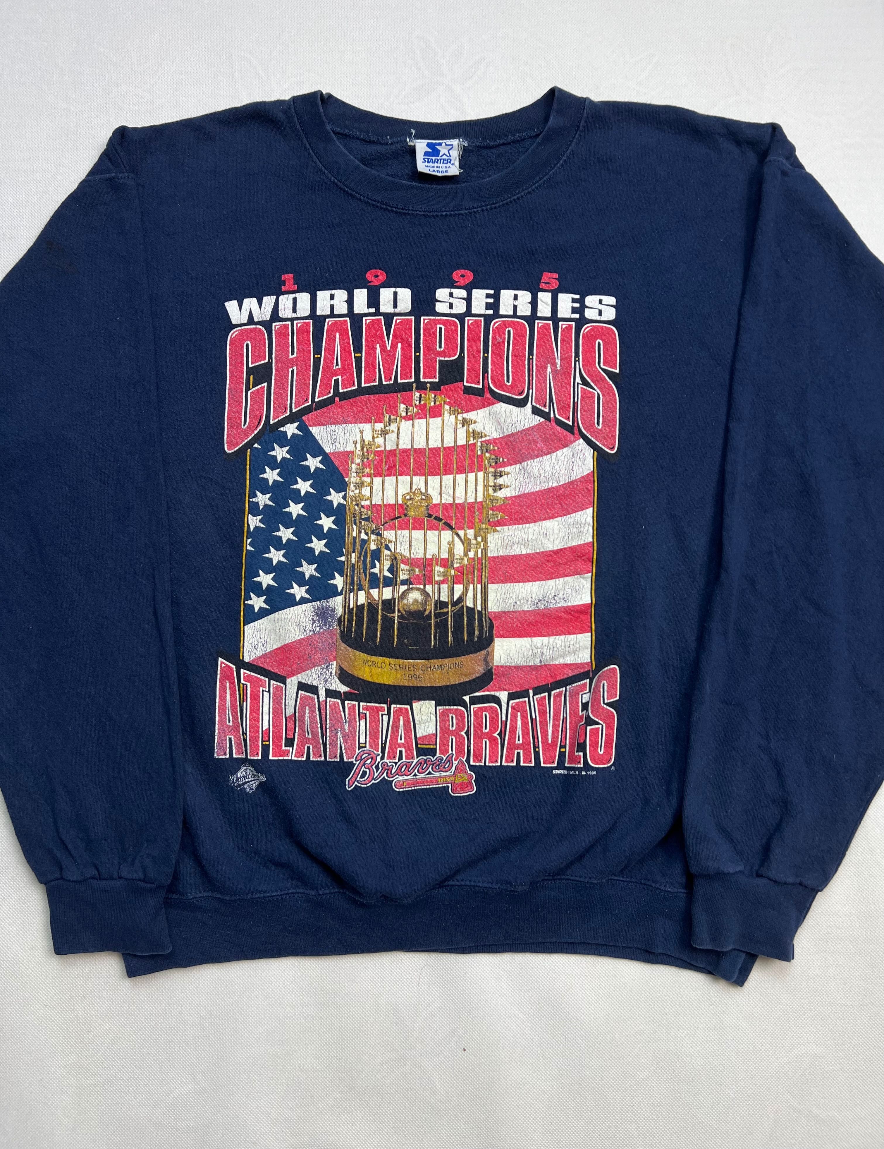 Starter MLB Atlanta Braves 1995 World Champion Bluza