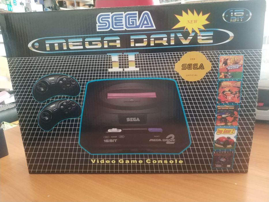 Игровая приставка sega mega drive 2 , Сега 16 бит