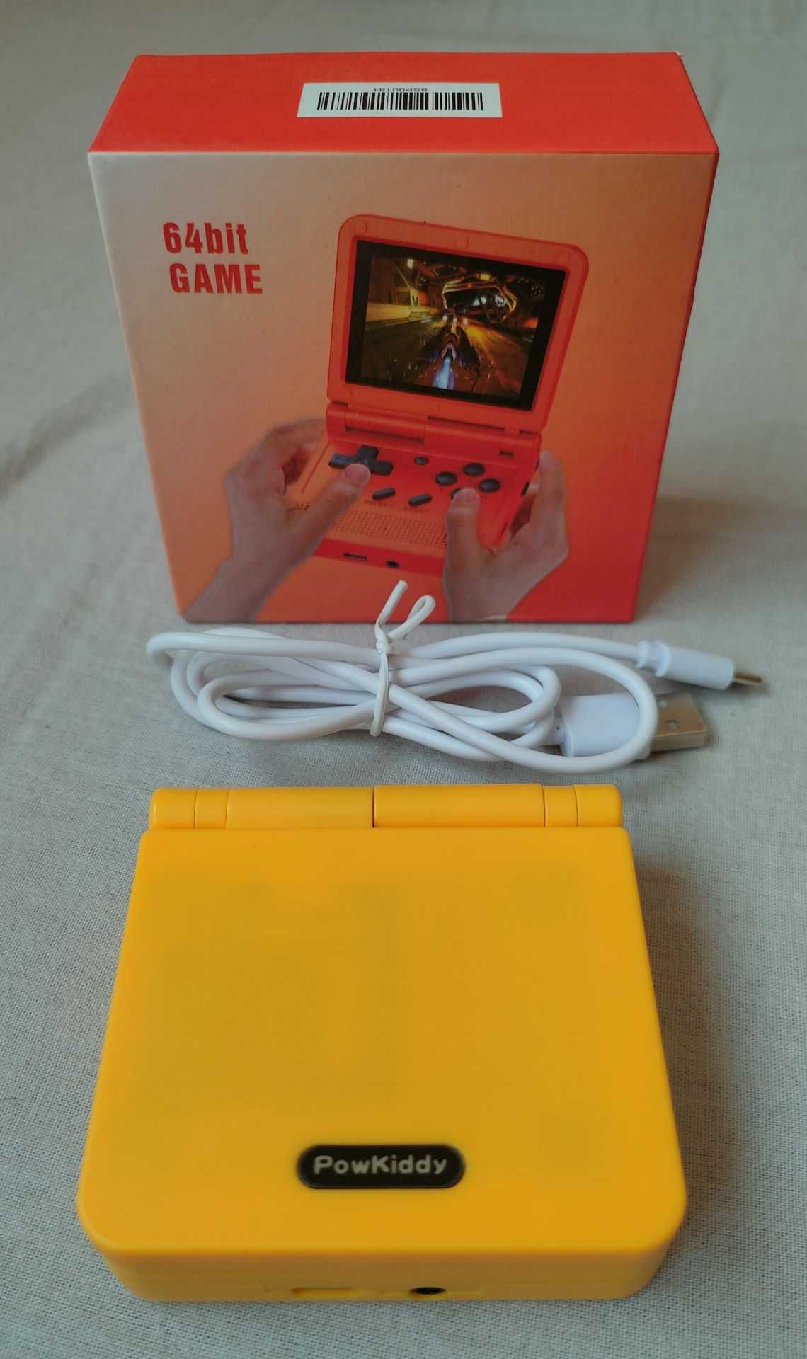 Retro konsola handheld Powkiddy V90 obudowa GBA SP