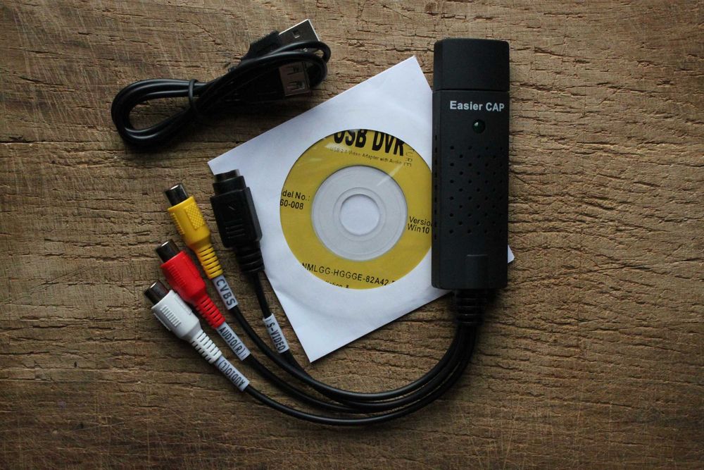 Easy CAPTURE Карта Захвата и Оцифровки Видео USB (MODEL No.: DC60-008)