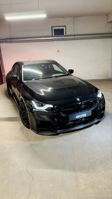 Bmw m2 g87, carbonowy dach dokładki i wnętrze