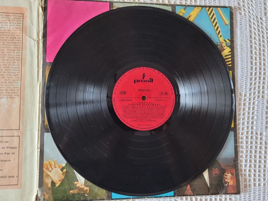 Płyta winylowa Jarema Stępowski Chłopaki z Woli