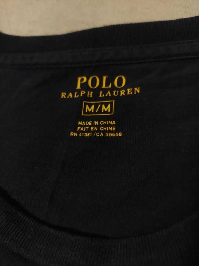 Ralph Lauren longsleeve bluzka z logo męska L