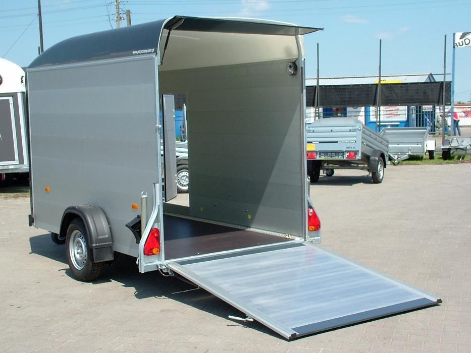 Przyczepa zabudowana, kontener, furgon, cargo aluminiowa C 300