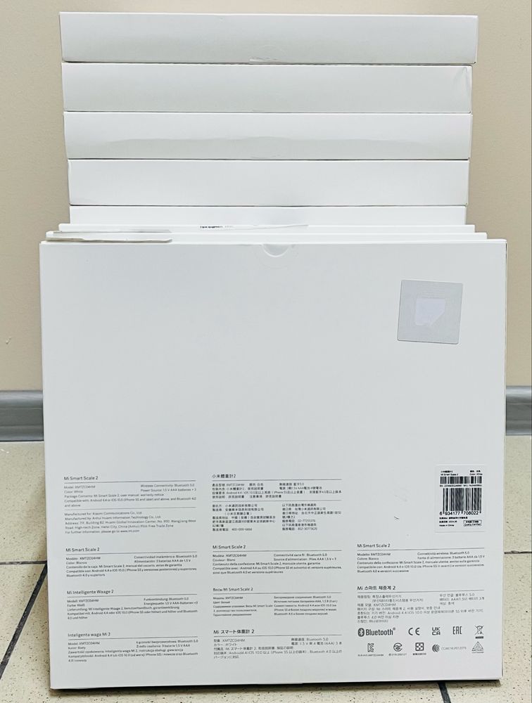 Розумні підлогові ваги Xiaomi Mi Smart Scale 2 Нові • Гарантія 12 міс.