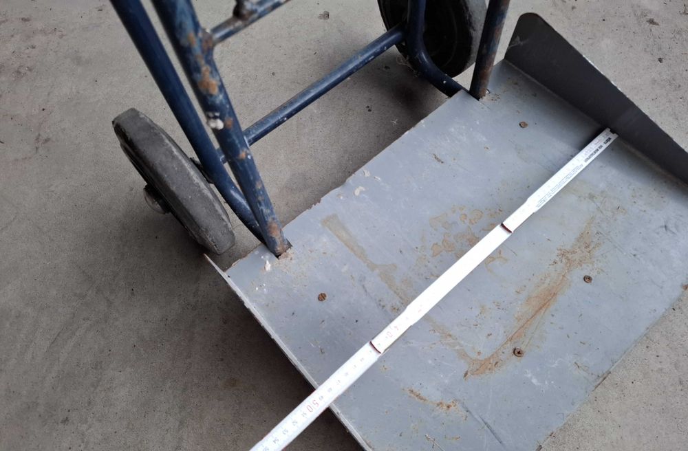 Wózek transportowy do worków Ogród