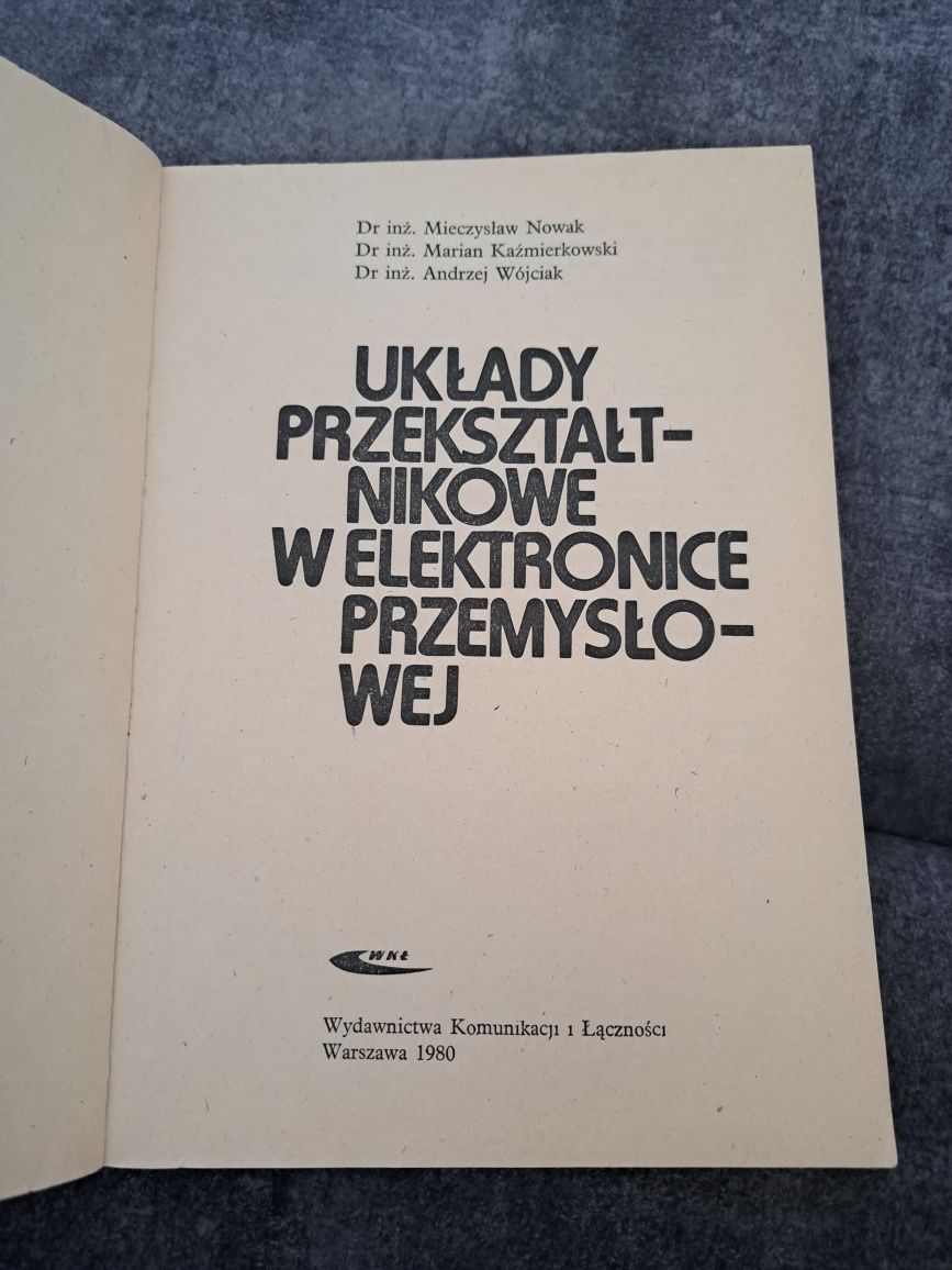 układy przekształtnikowe w elektronice przemysłowej