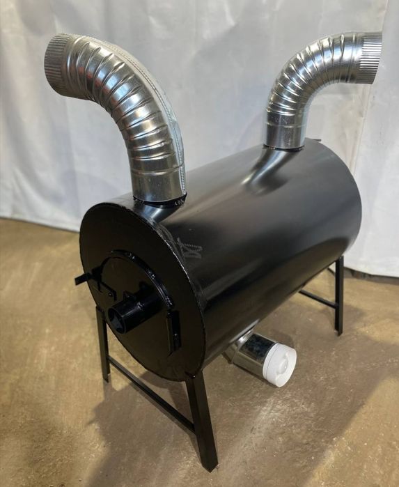 203м3! 5мм! УСИЛЕНА! НЕ ПРОГОРИТЬ! Піч Буржуйка Булер'ян Булерьян