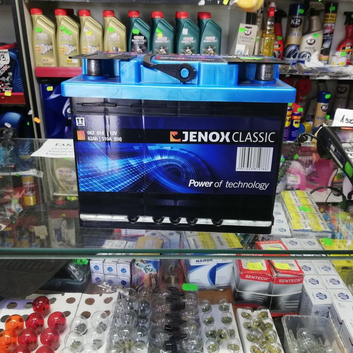 Akumulator 60 Ah 62 Ah 65 Ah JENOX, BOSCH, CENTRA duży wybór TANIO