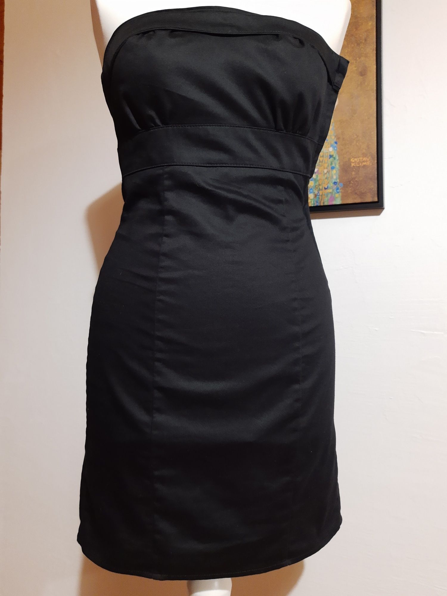 Czarna sukienka 34/XS