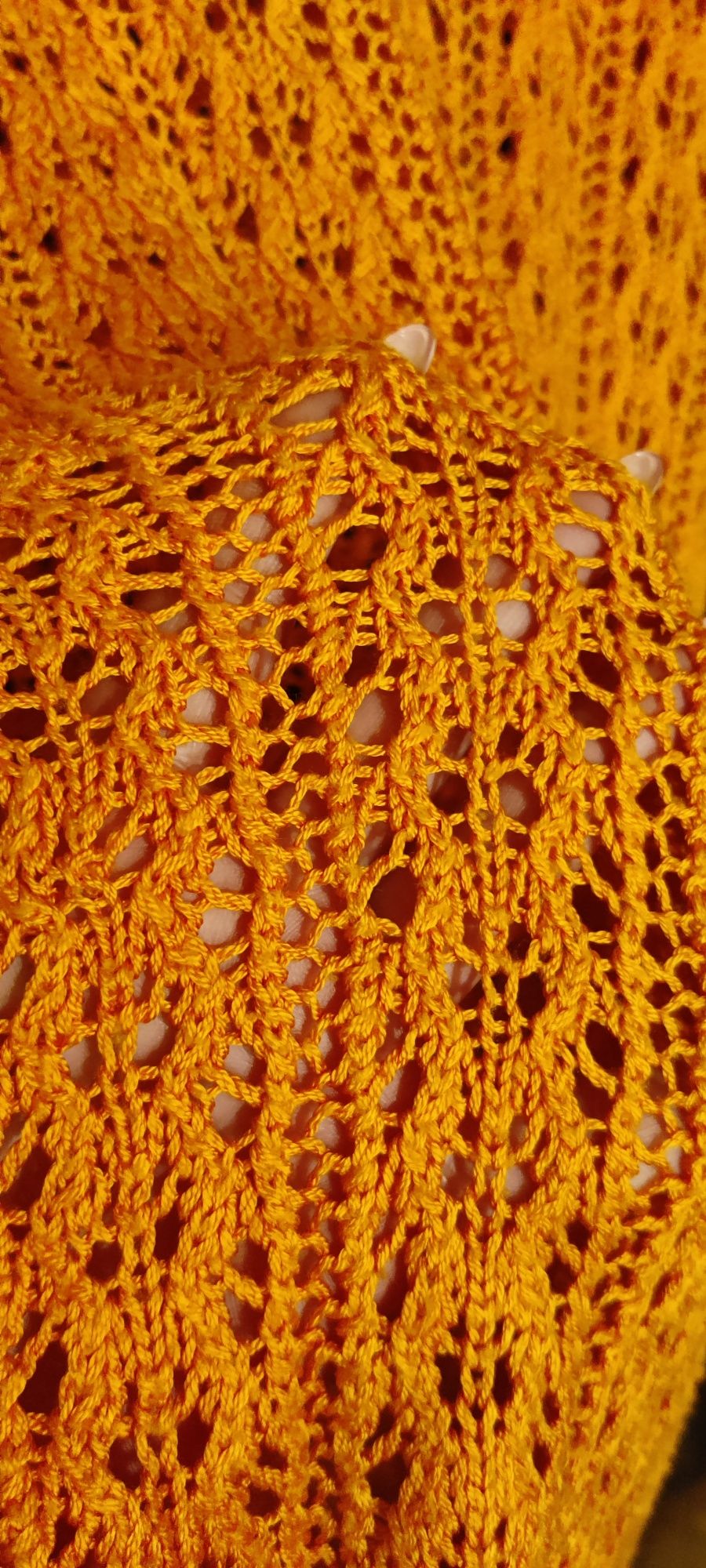 Кофта туника свитер женский ажурный вязаный